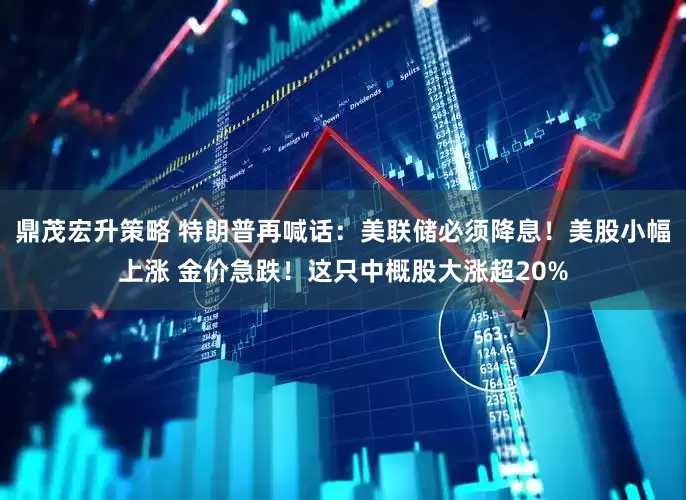鼎茂宏升策略 特朗普再喊话：美联储必须降息！美股小幅上涨 金价急跌！这只中概股大涨超20%